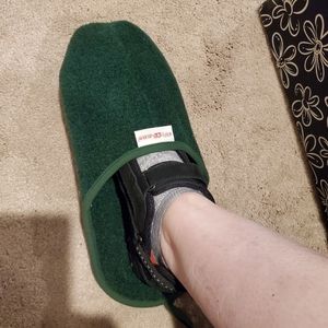 Shoe covers. Protect floors from snow, mud, dirt.